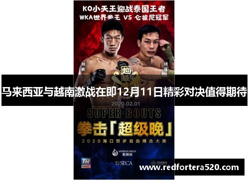 马来西亚与越南激战在即12月11日精彩对决值得期待